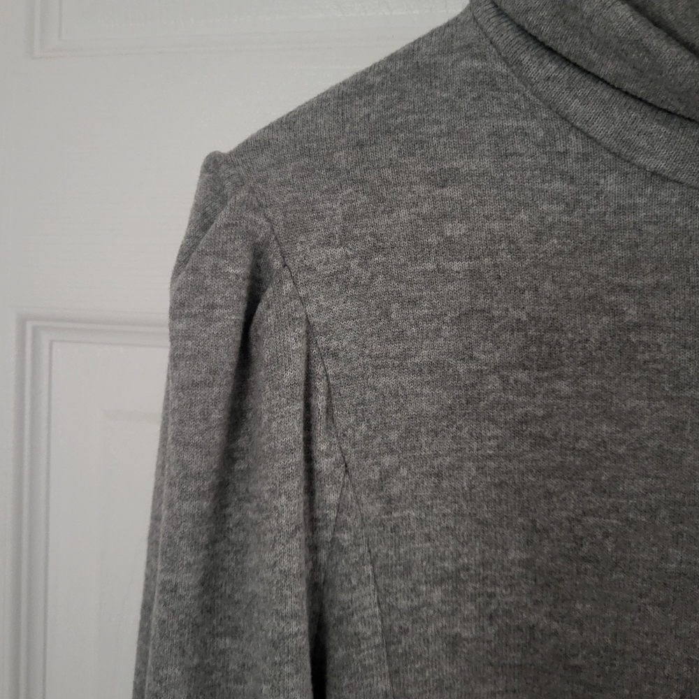 NWT Mexx Light Weight Women's Mock Neck Turtleneck Sweater Grey Size XL - Picture 4 of 11